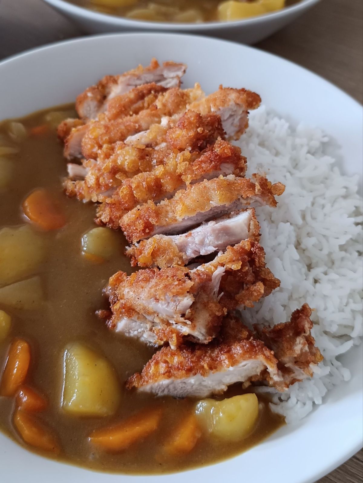 Katsu curry, pollo al curry&nbsp;japonés