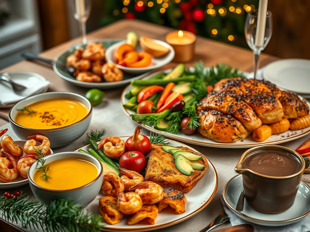 Menu Navideño Menú Navideño saludable: Platos deliciosos para celebrar con sabor y ...