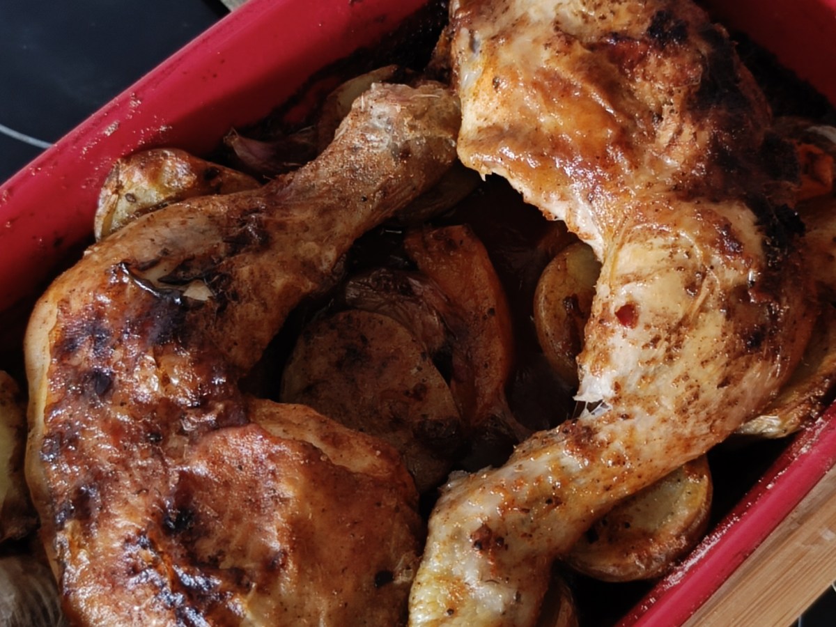 Pollo al horno con&nbsp;sazonador🌮